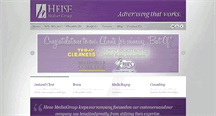 Desktop Screenshot of heisemedia.com