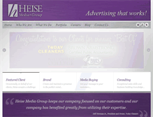 Tablet Screenshot of heisemedia.com